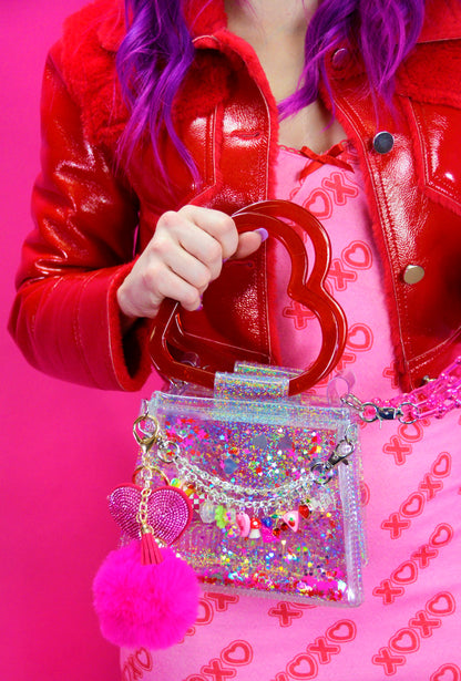 Trixy Starr x Electric Bubblegum Love Bomb Purse