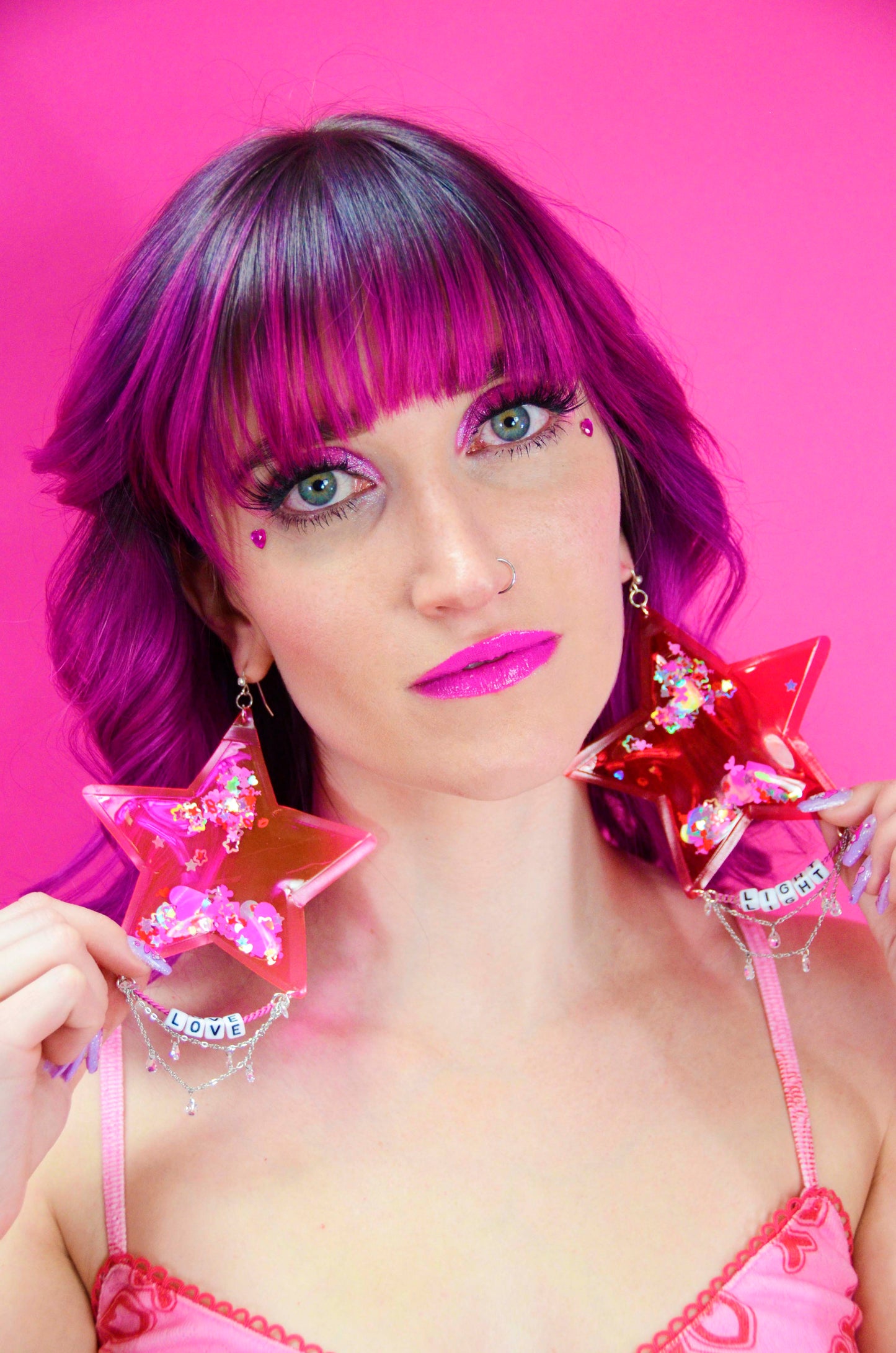 Trixy Starr x Electric Bubblegum Match made in Heaven Earrings