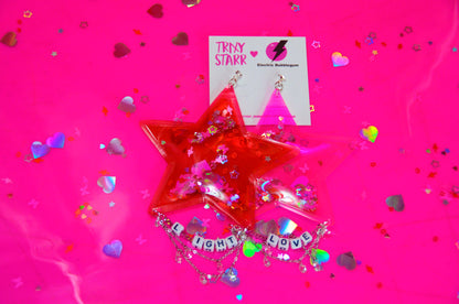 Trixy Starr x Electric Bubblegum Match made in Heaven Earrings