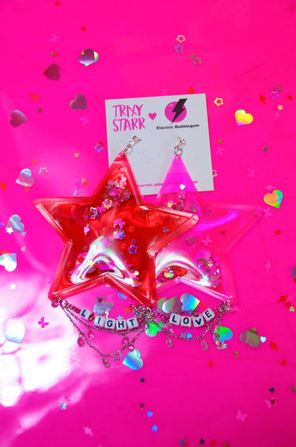 Trixy Starr x Electric Bubblegum Match made in Heaven Earrings