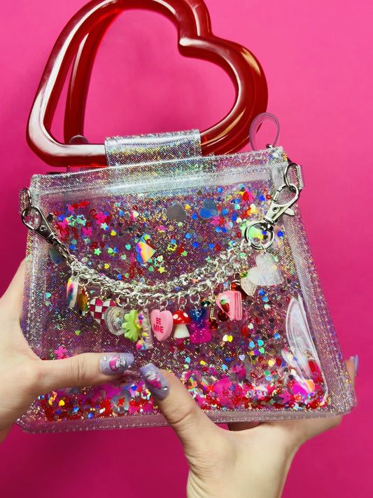 Trixy Starr x Electric Bubblegum Love Bomb Purse